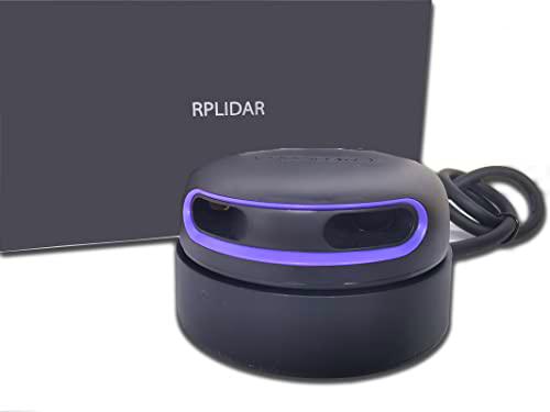 youyeetoo RPLIDAR A2M12 Lidar Sensor Scanner 16K Frecuencia de muestreo 360º 12M (39ft) Radio de alcance para evitar Bstacle y navegar por robots SLAM 3D reconstrucción