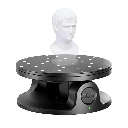 Revopoint Plato Giratorio de Doble Eje para Escaneo 3D Preciso | Captura Fácil de Detalles en Datos 3D de Objetos Pequeños y Medianos | Compatible con Escáneres 3D POP3/INSPIRE/MINI/RANGE