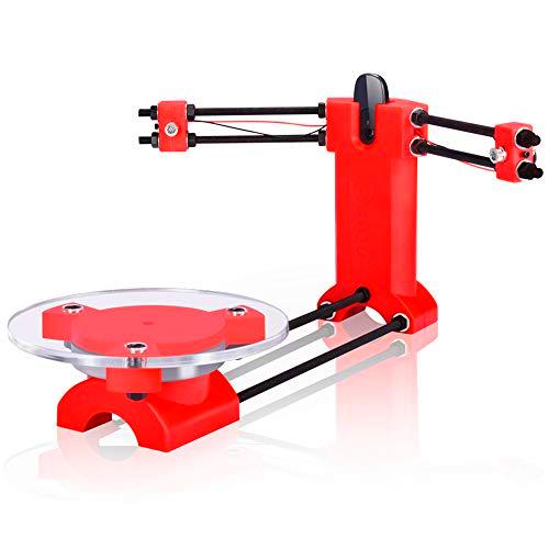 WOVELOT Escáner DIY 3D De Código Abierto Escáner Tridimensional Piezas De Plástico De Moldeo por Inyección Escritorio para Impresora Reprap 3D