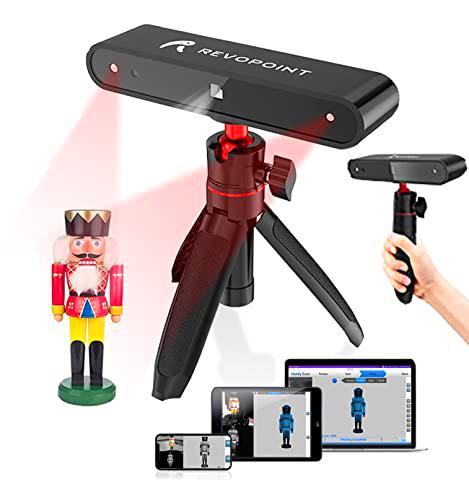 Nvlifa Pop 3D Scanner - Escáner 3D de Mano para Impresora 3D